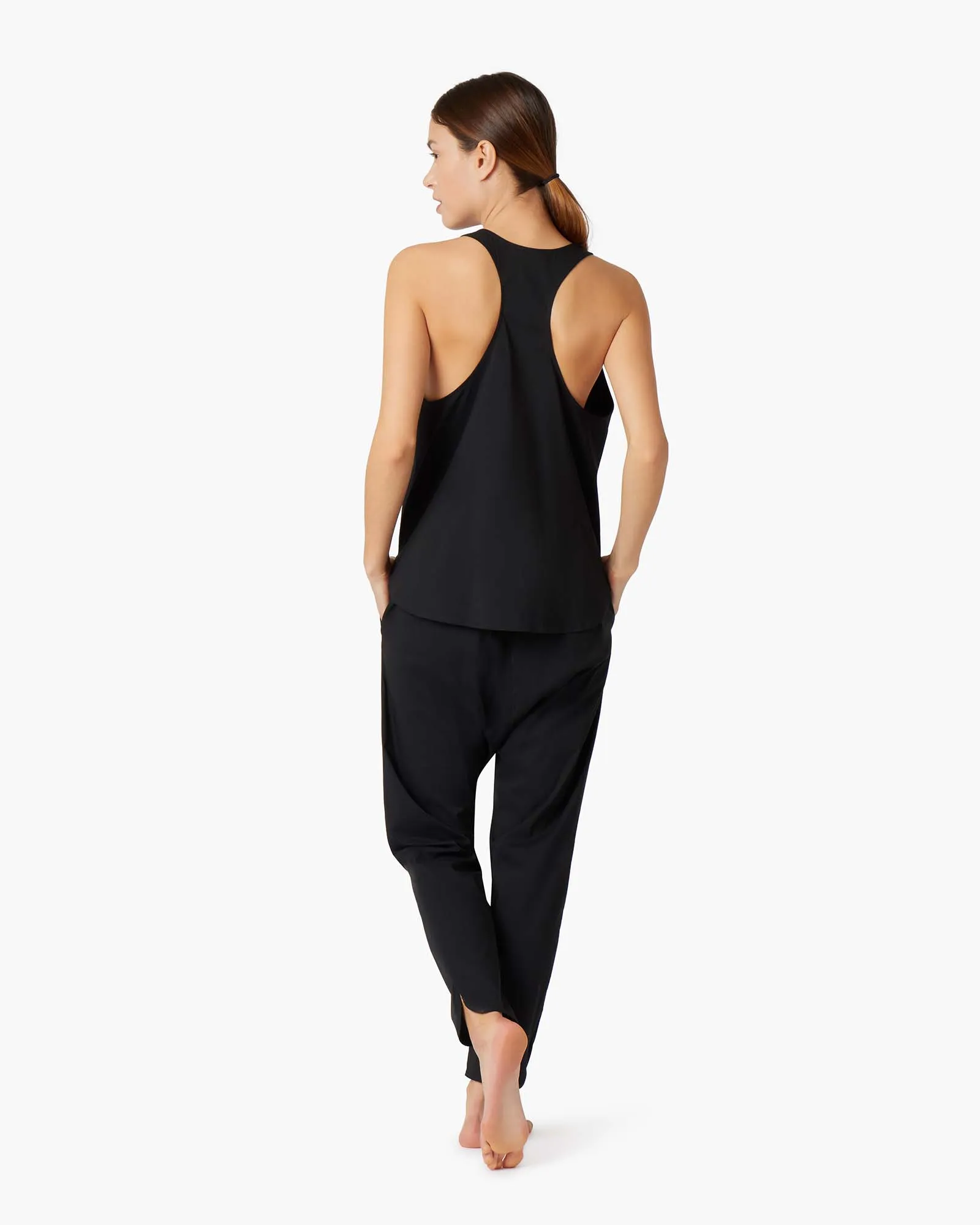 Poplin Tank - Black sold by TKEES product image thumbnail 3