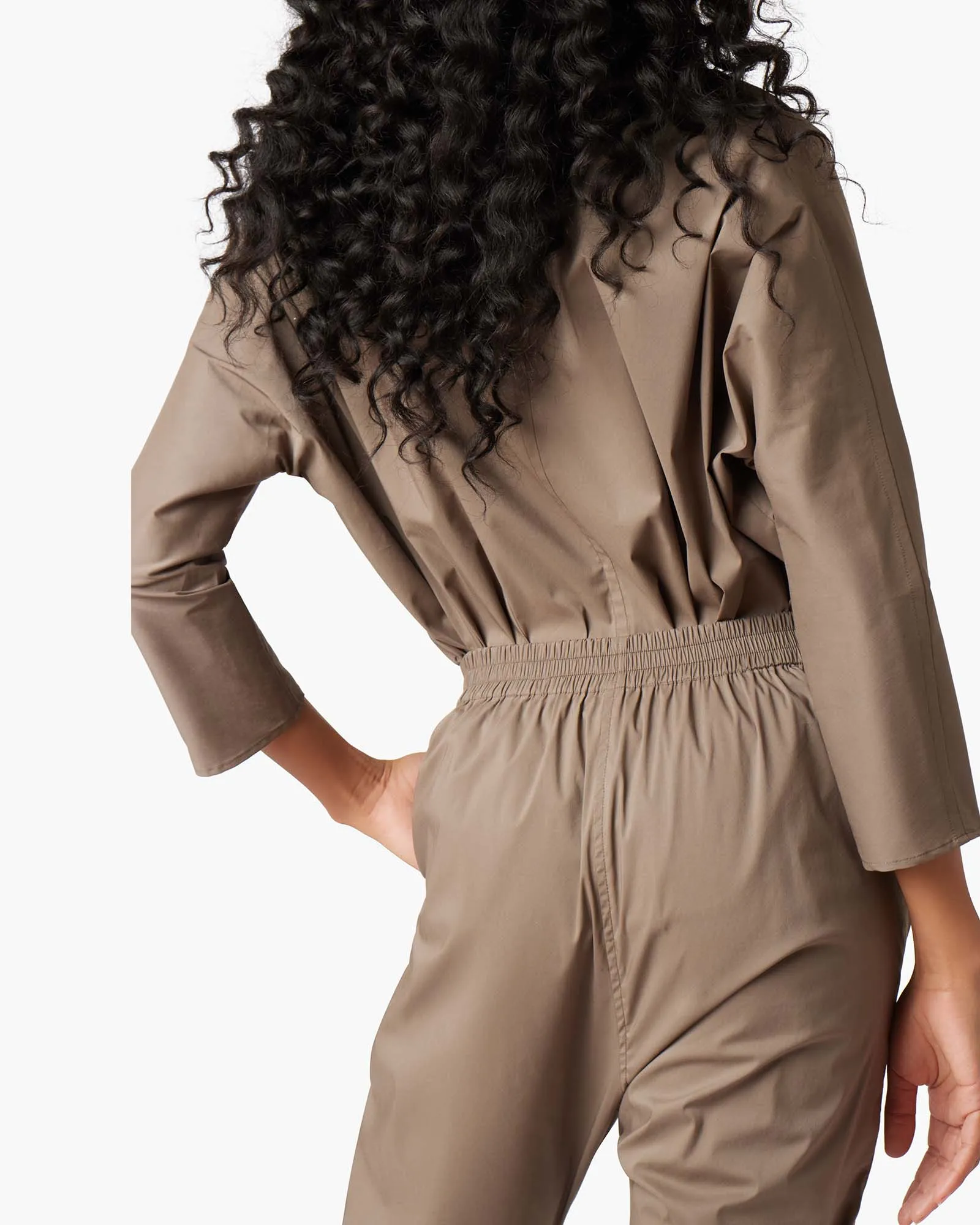 Poplin Pant - Khaki sold by TKEES product image thumbnail 5