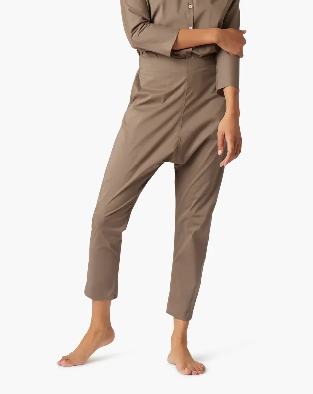 Poplin Pant - Khaki made by TKEES