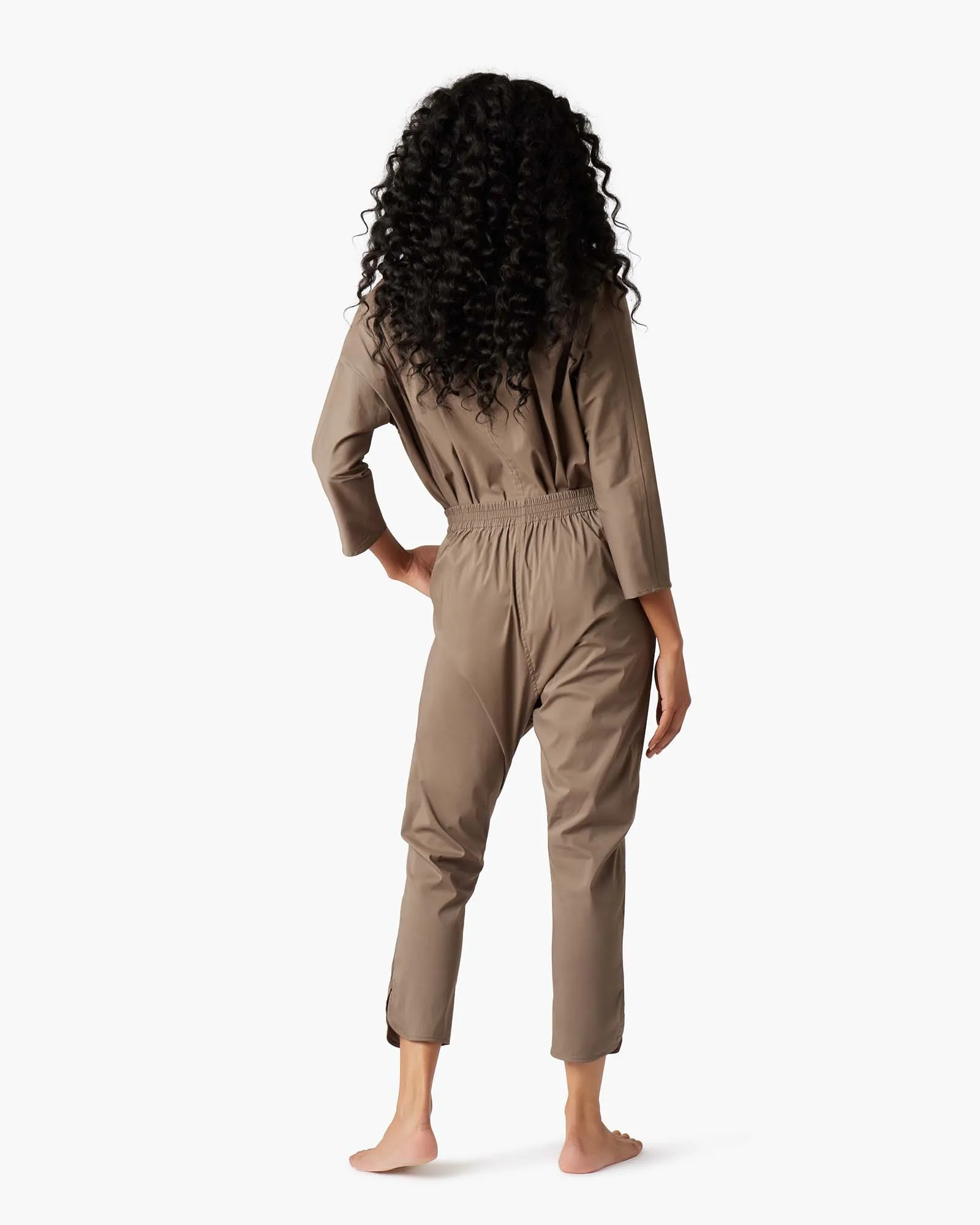 Poplin Pant - Khaki sold by TKEES product image thumbnail 4