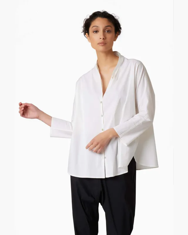 Poplin Shirt - White sold by TKEES