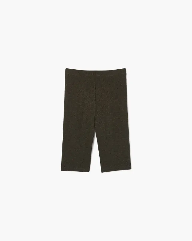 Super Rib Biker Short - Moss sold by TKEES