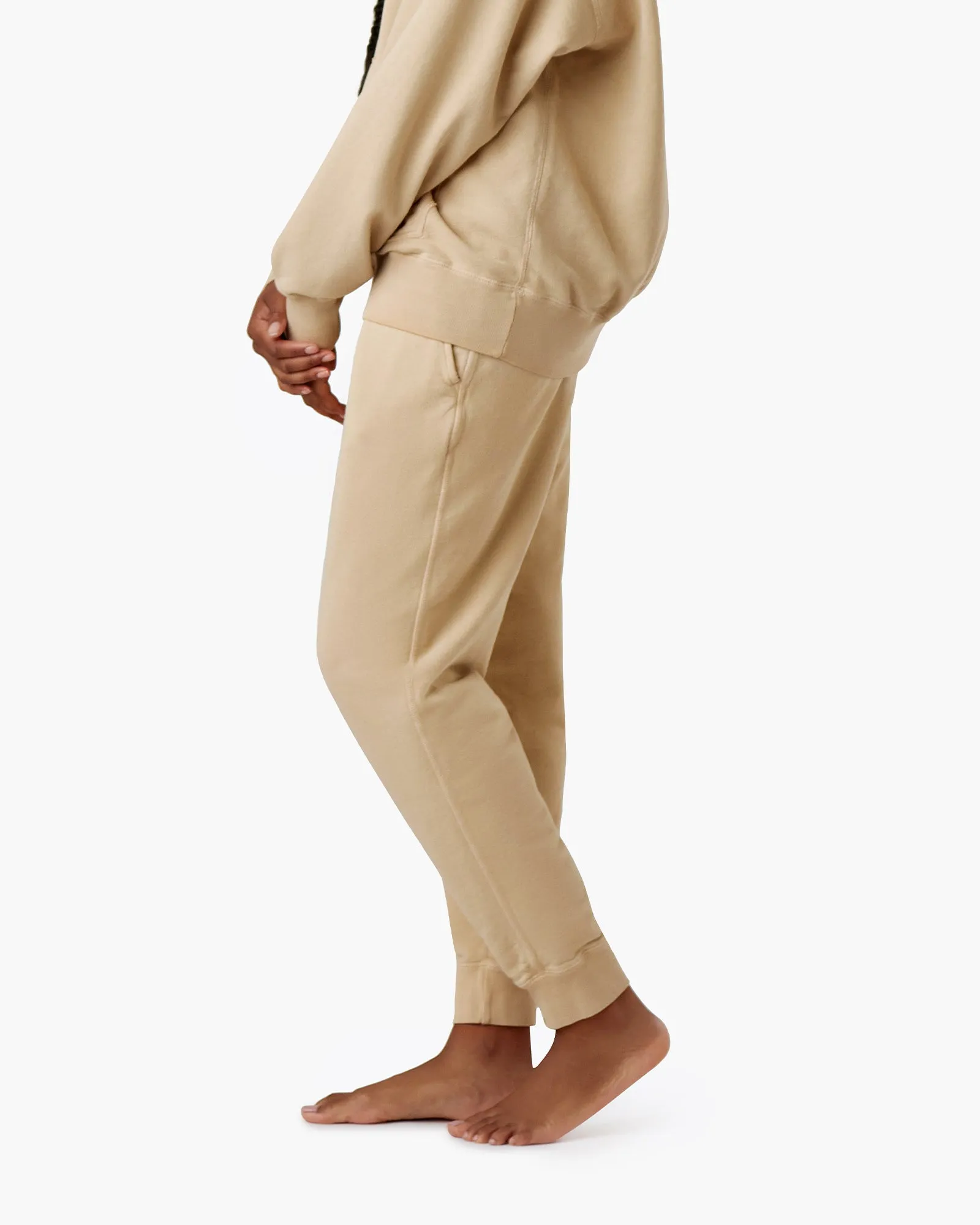 Core Sport Jogger - Latte sold by TKEES product image thumbnail 3