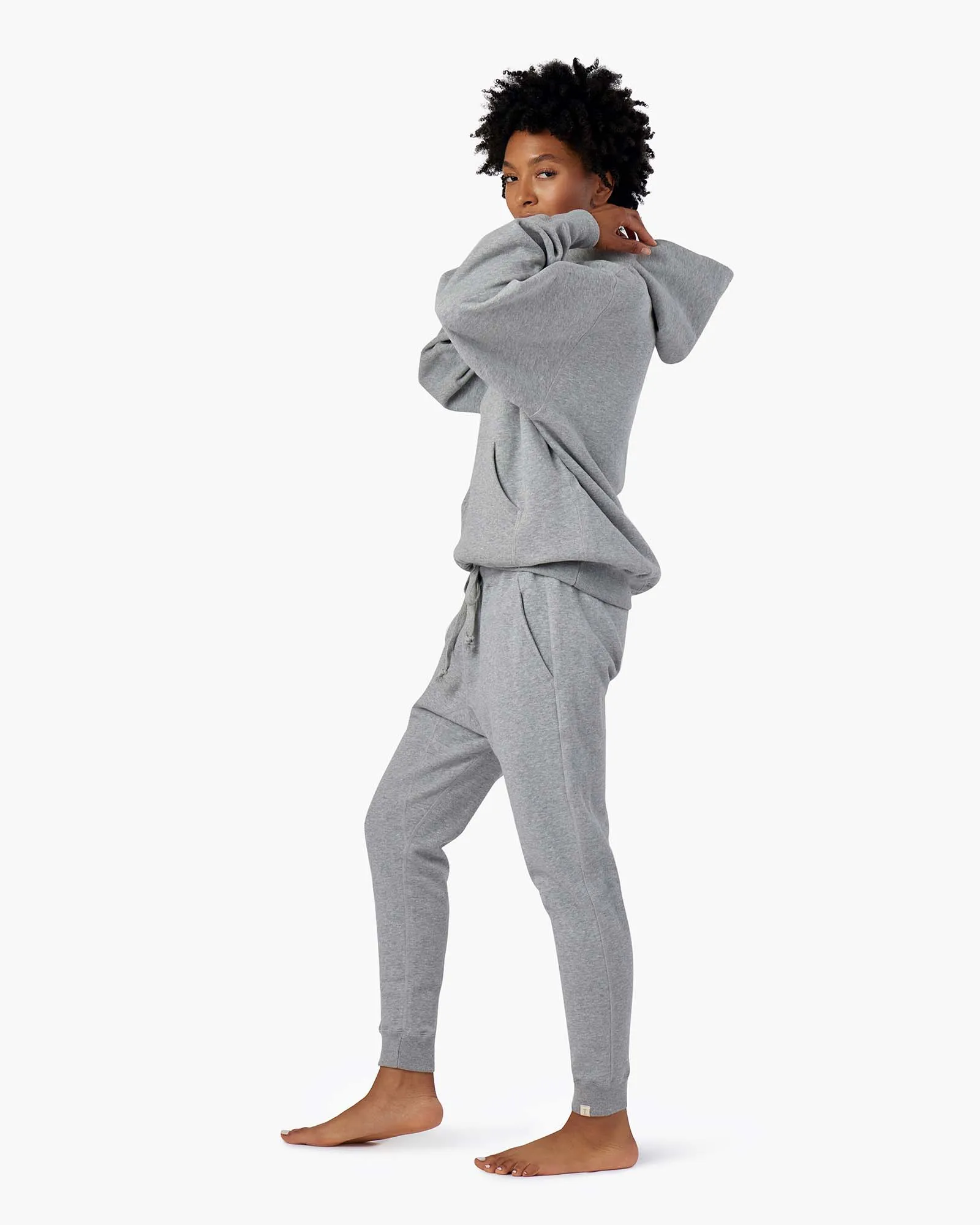 Core Fleece Sport Jogger - Grey Mix sold by TKEES product image thumbnail 3
