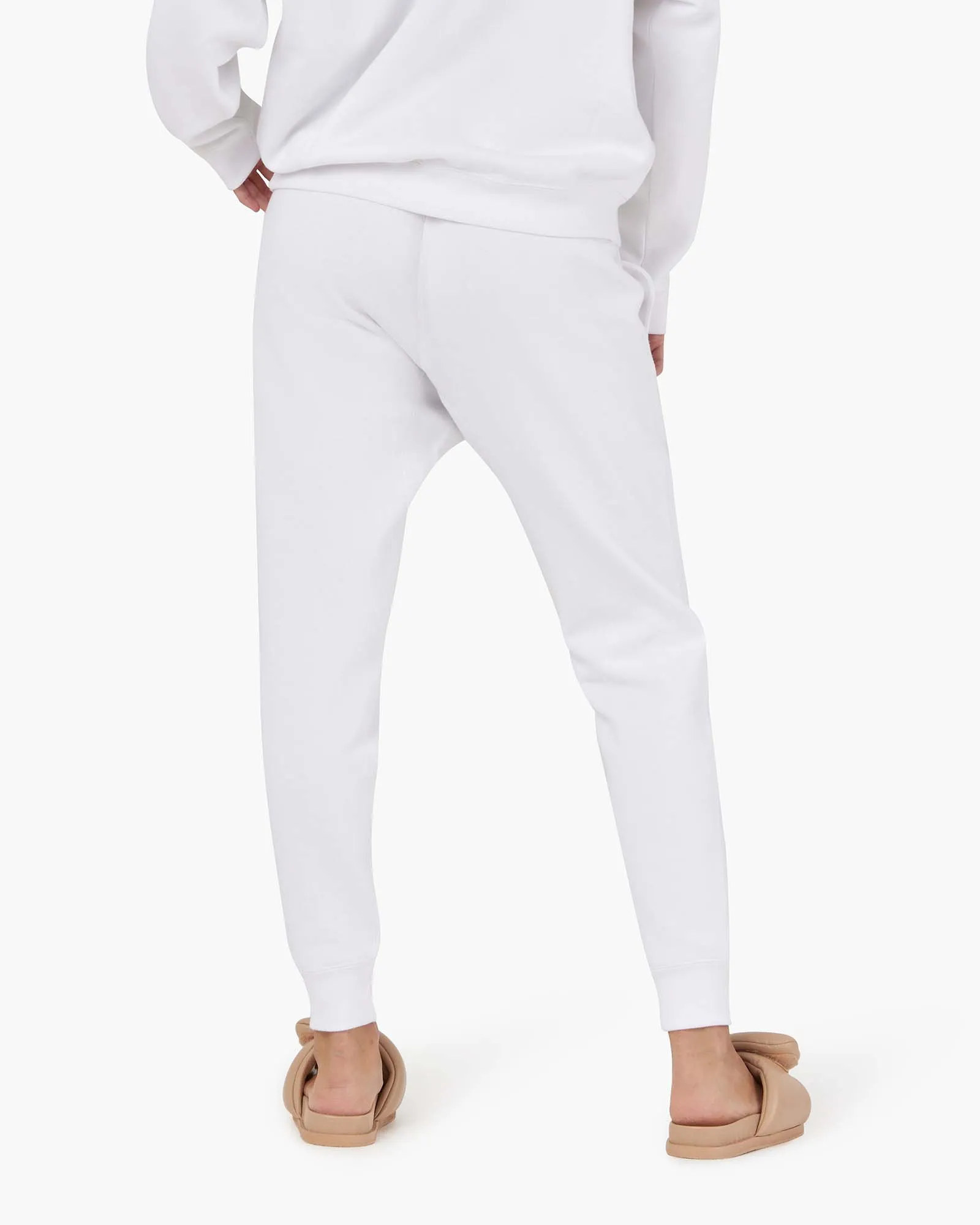 Core Fleece Sport Jogger - White sold by TKEES product image thumbnail 4