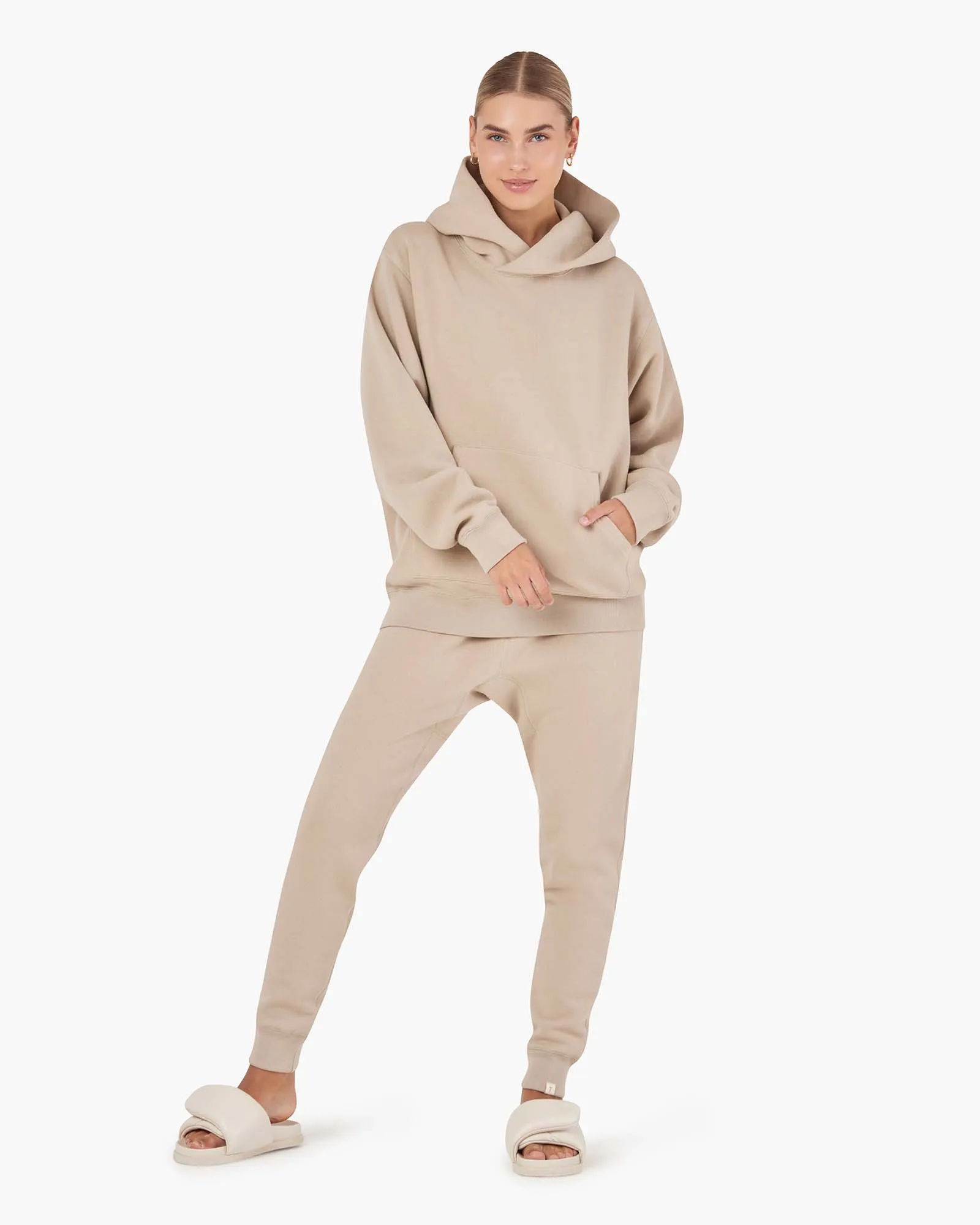 Core Fleece Sport Jogger - Sand sold by TKEES product image thumbnail 2