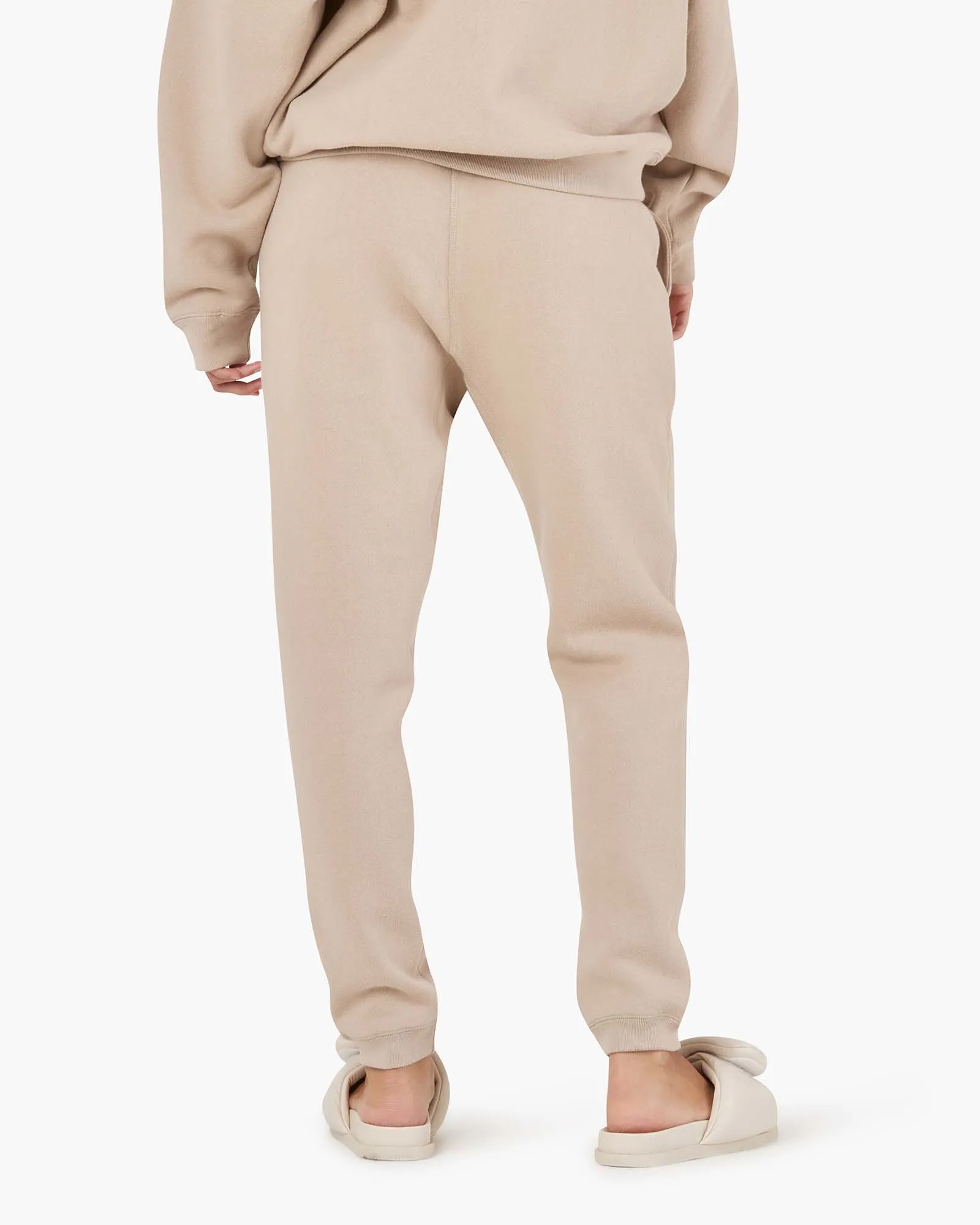 Core Fleece Jogger - Sand sold by TKEES product image thumbnail 4