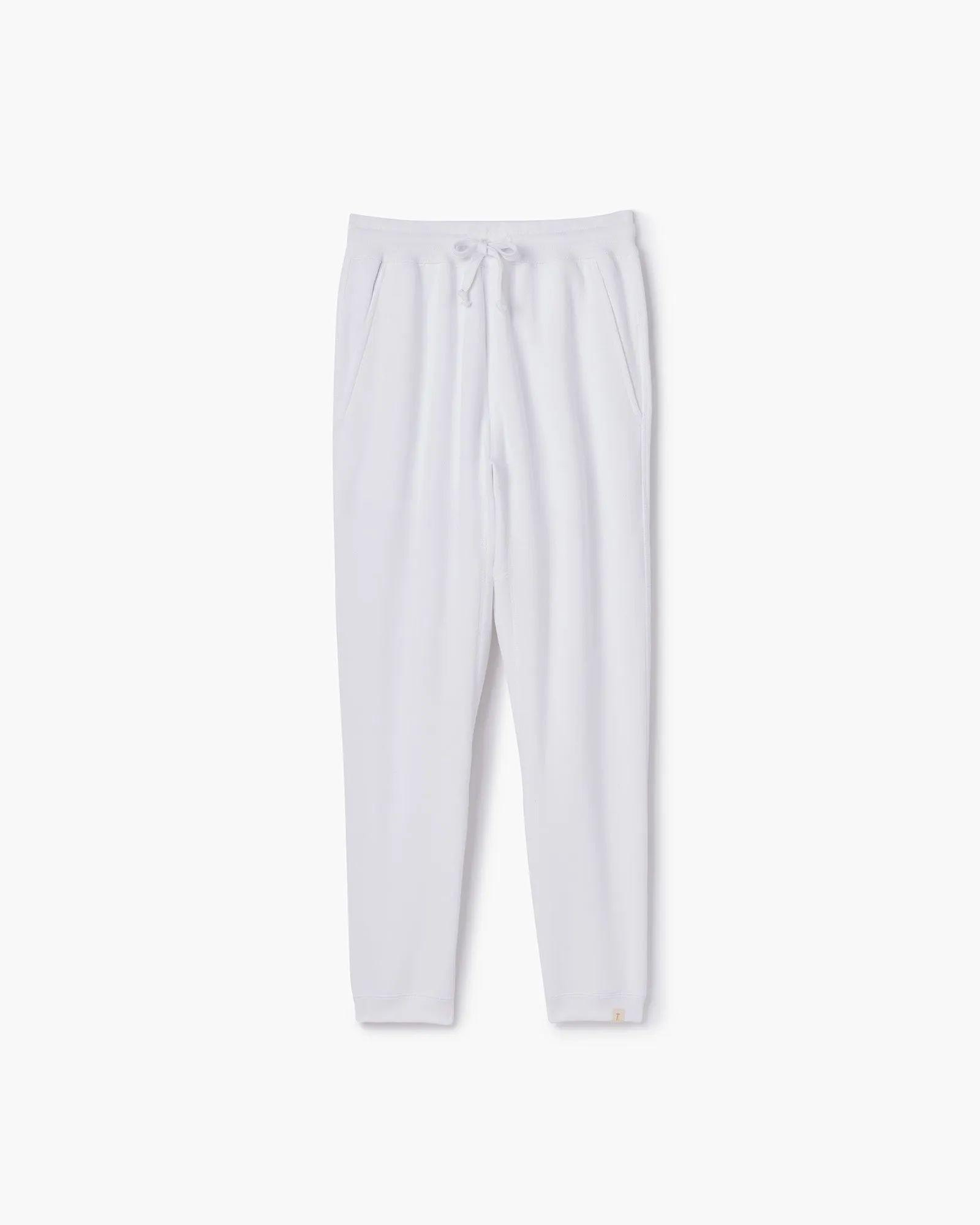 Core Fleece Jogger - White sold by TKEES