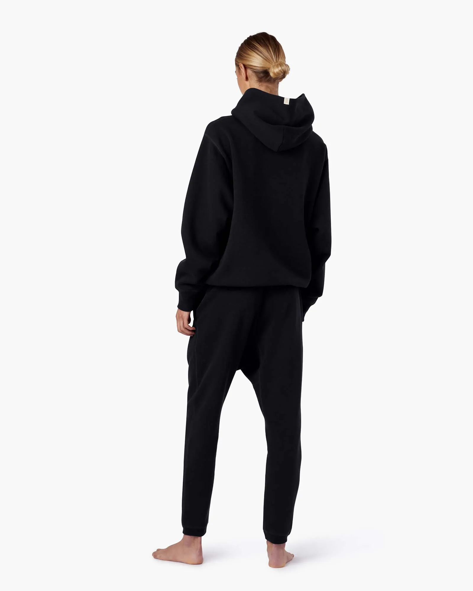 Core Fleece Hoodie - Black sold by TKEES product image thumbnail 4