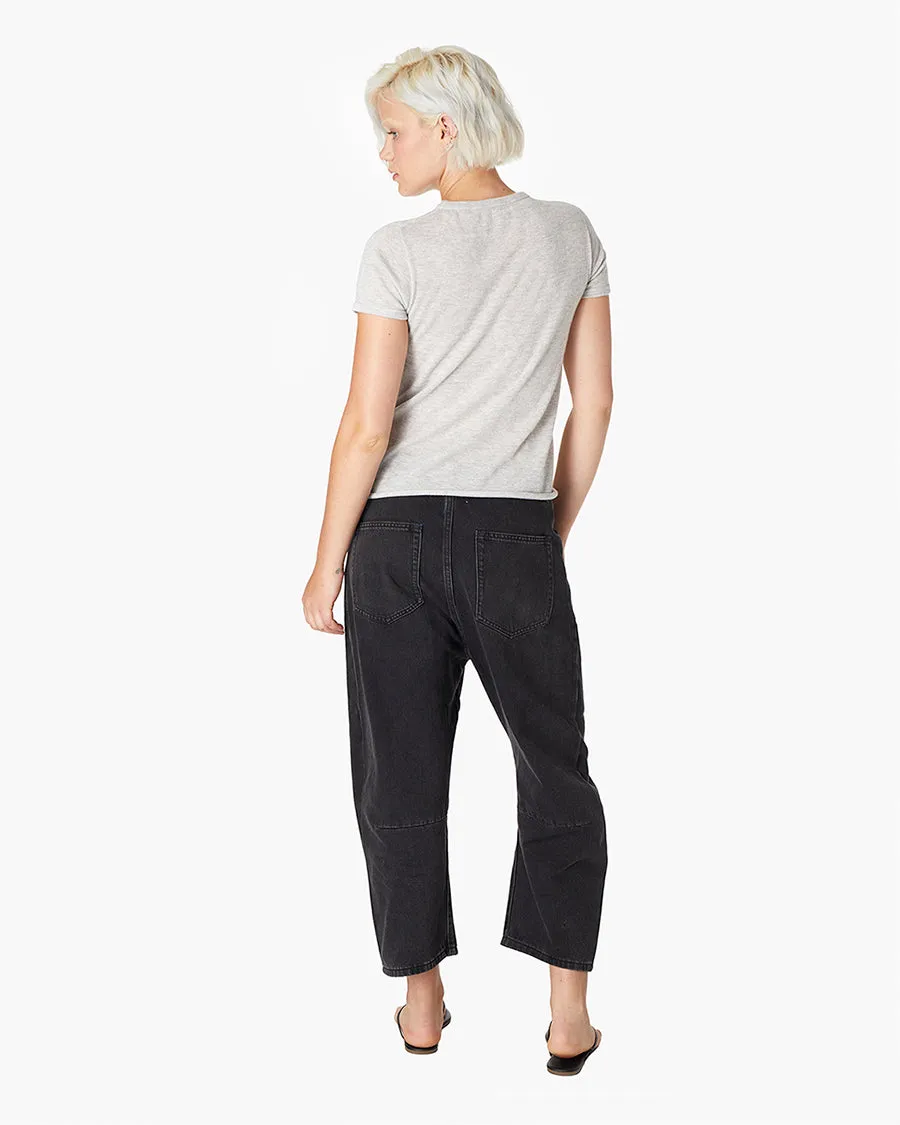 Cashmere Classic Tee - Heather Grey sold by TKEES product image thumbnail 3