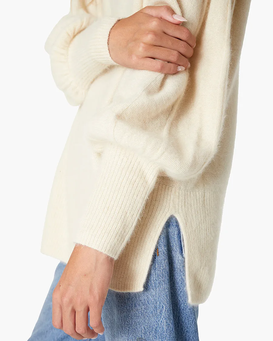 Softest Turtleneck - Cream sold by TKEES product image thumbnail 4