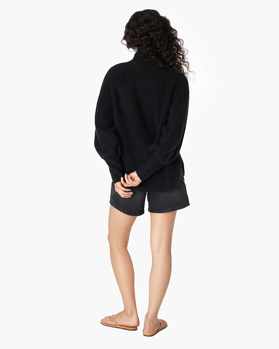 Softest Turtleneck - Black sold by TKEES product image thumbnail 3