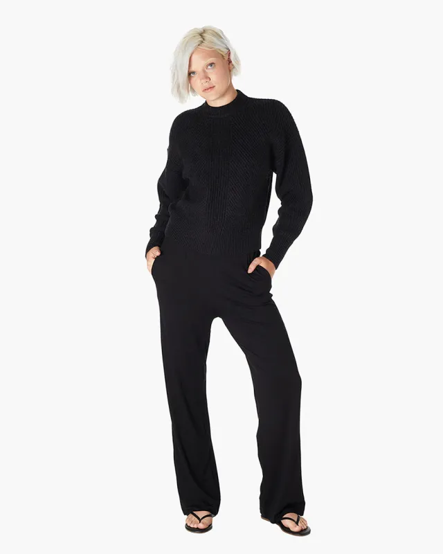 Soft Touch Stretch Pant - Black sold by TKEES