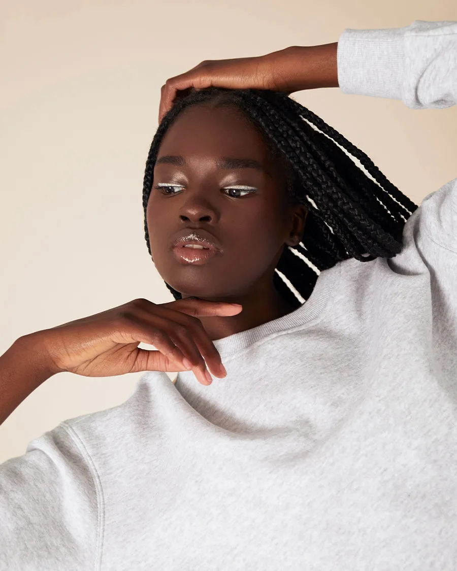 Air Whipped Crew - Heather Grey sold by TKEES product image thumbnail 5