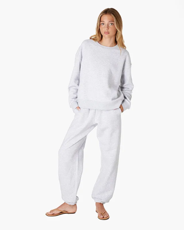 Air Whipped Crew - Heather Grey sold by TKEES