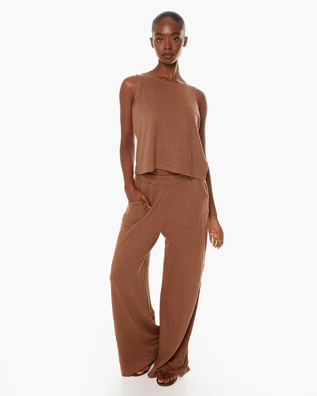 Brise d'été Tank - Mocha made by TKEES
