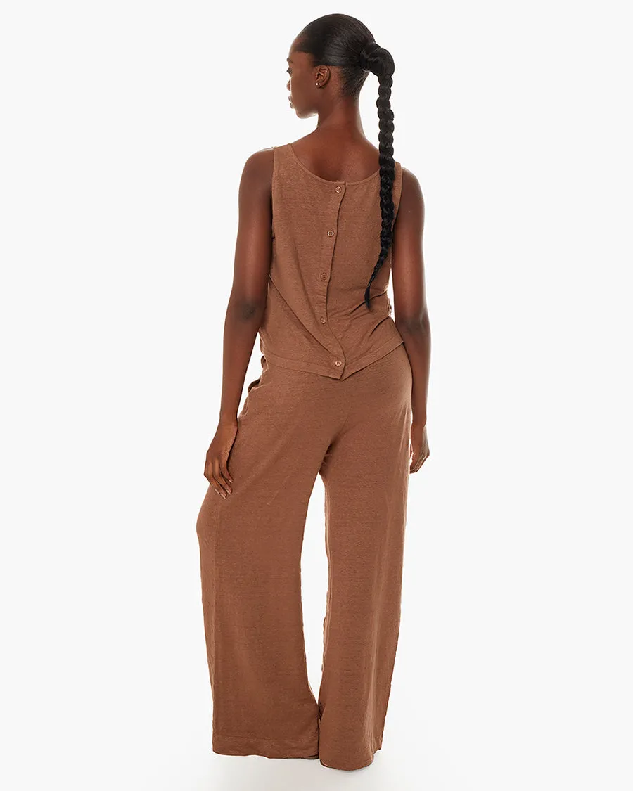 Brise d'été Pant - Mocha sold by TKEES product image thumbnail 4