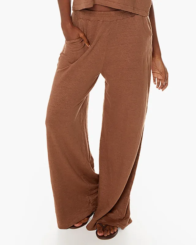 Brise d'été Pant - Mocha made by TKEES