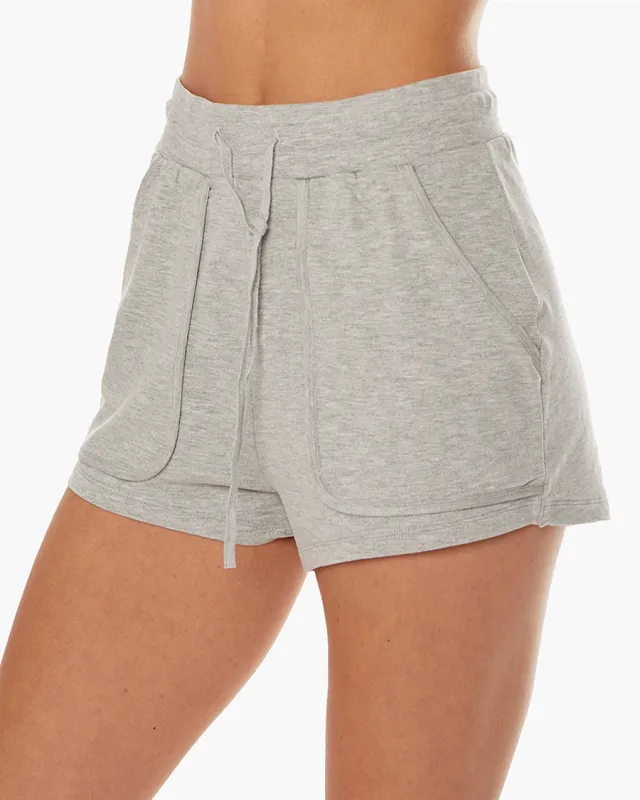 Matinée de Tennis Short - Heather Grey sold by TKEES