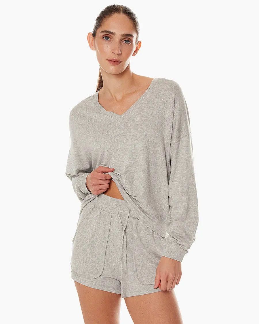 Matinée de Tennis Short - Heather Grey sold by TKEES product image thumbnail 2