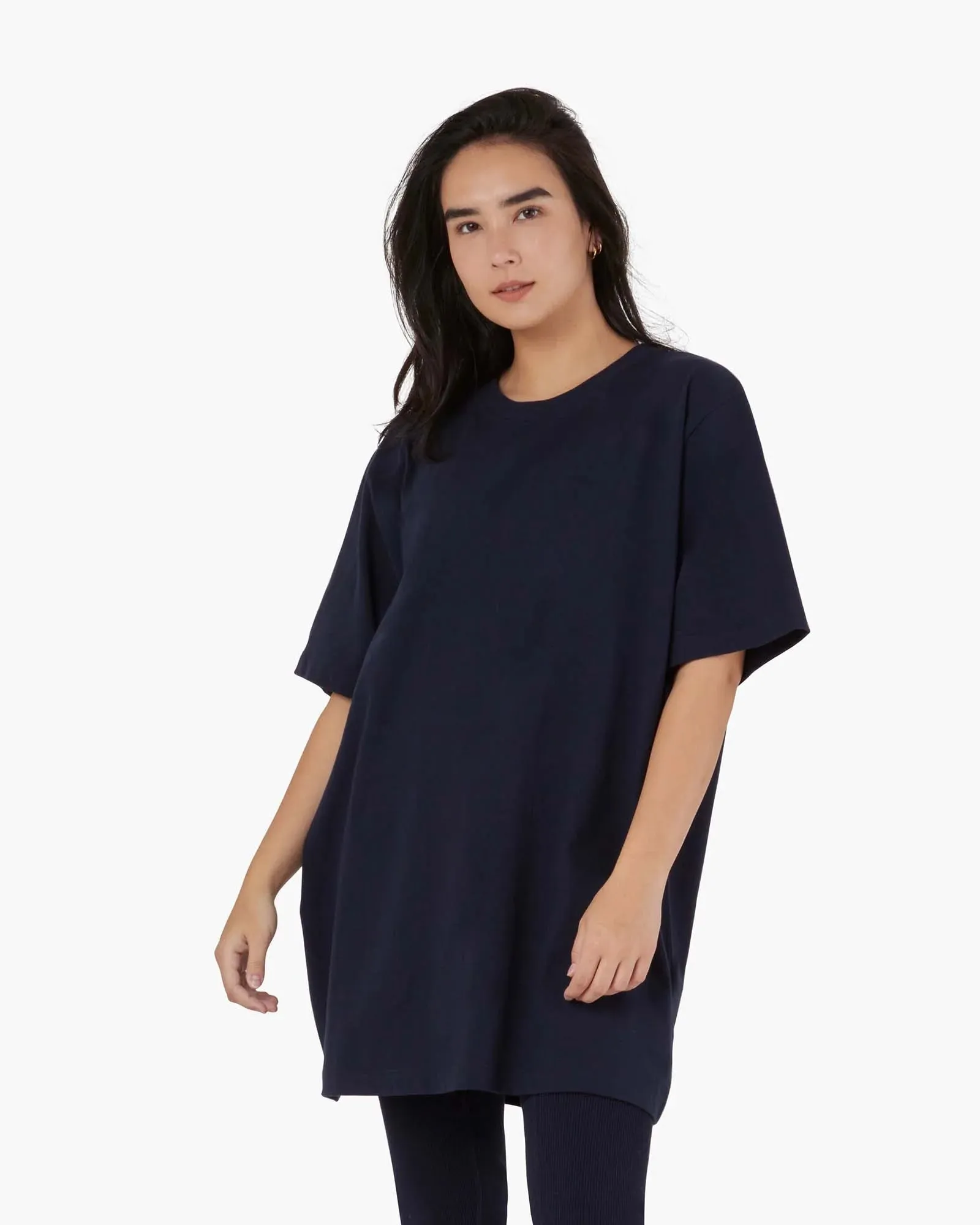 Oversized Tee - Midnight Navy sold by TKEES product image thumbnail 2