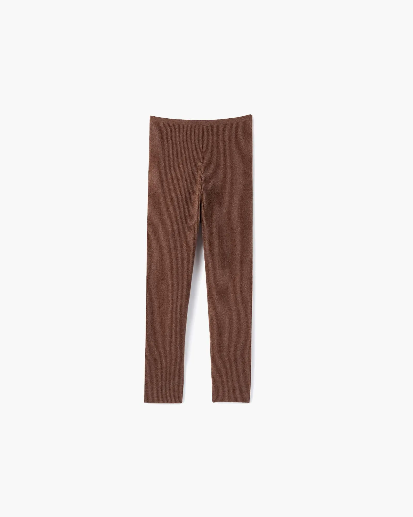 Ribbed Legging - Brown sold by TKEES