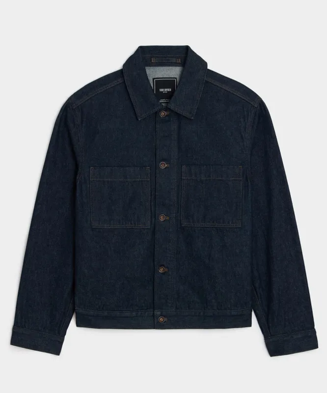 Boxy Denim Jacket sold by Todd Snyder