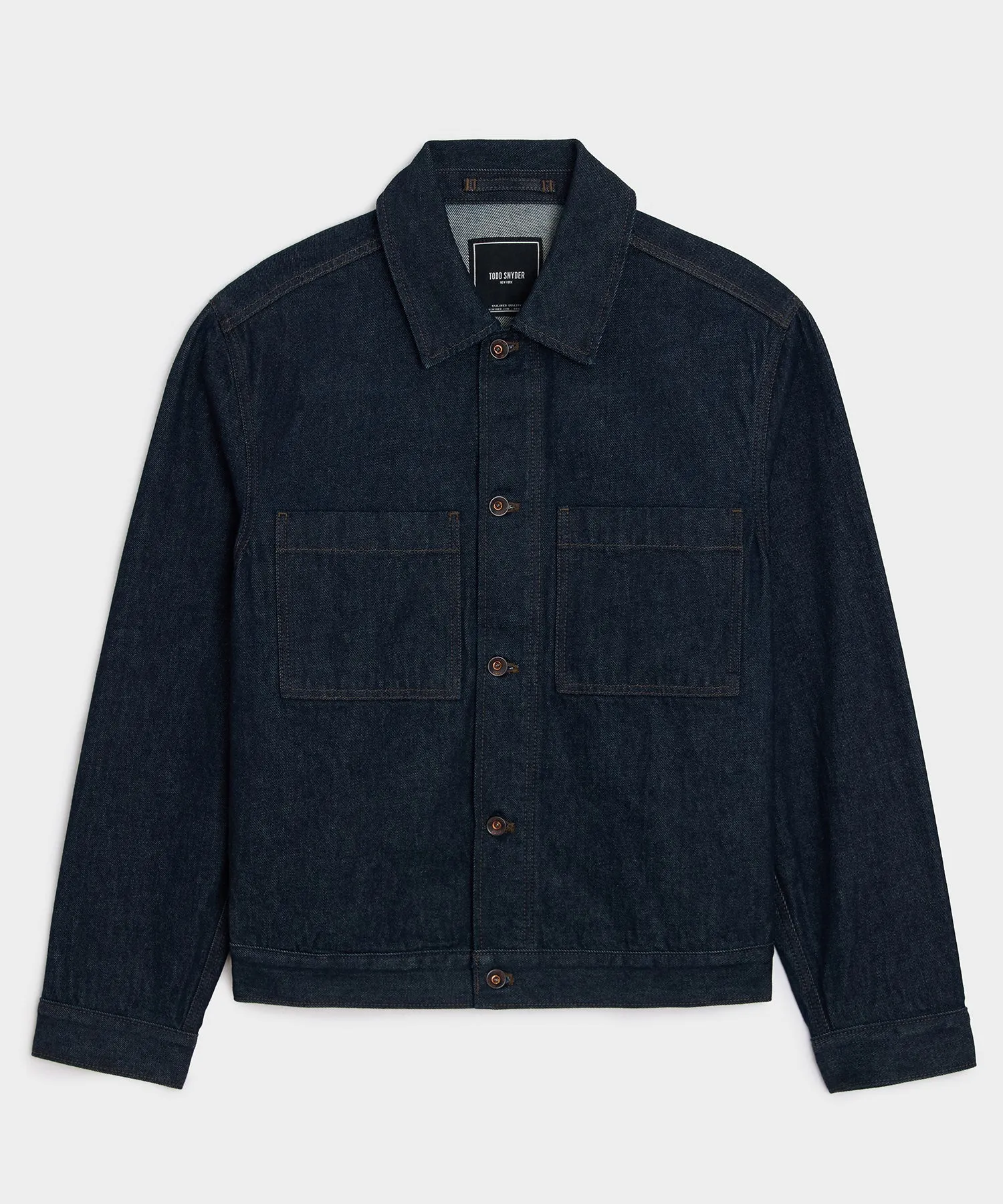 Boxy Denim Jacket sold by Todd Snyder