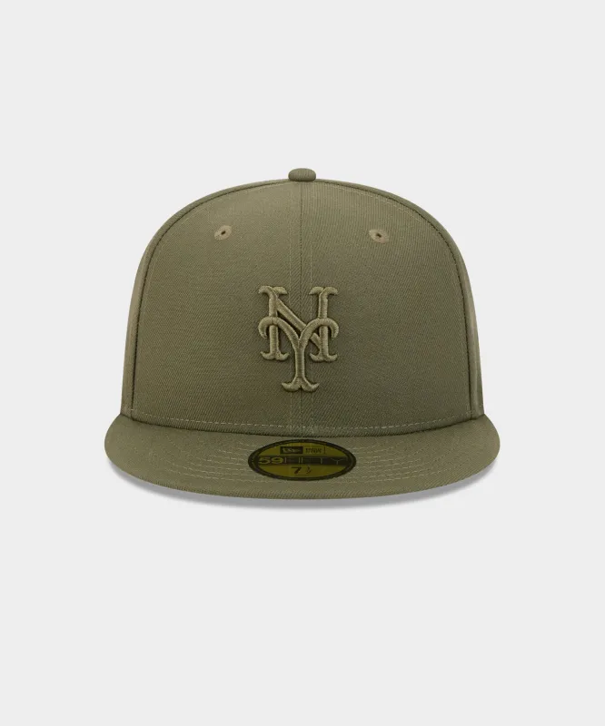 Todd Snyder x New Era Mets Cap in Olive made by Todd Snyder