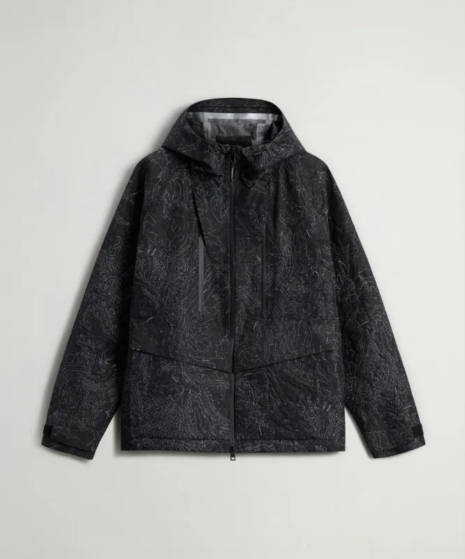 Todd Snyder x Woolrich 3-Layer Map Jacket sold by Todd Snyder