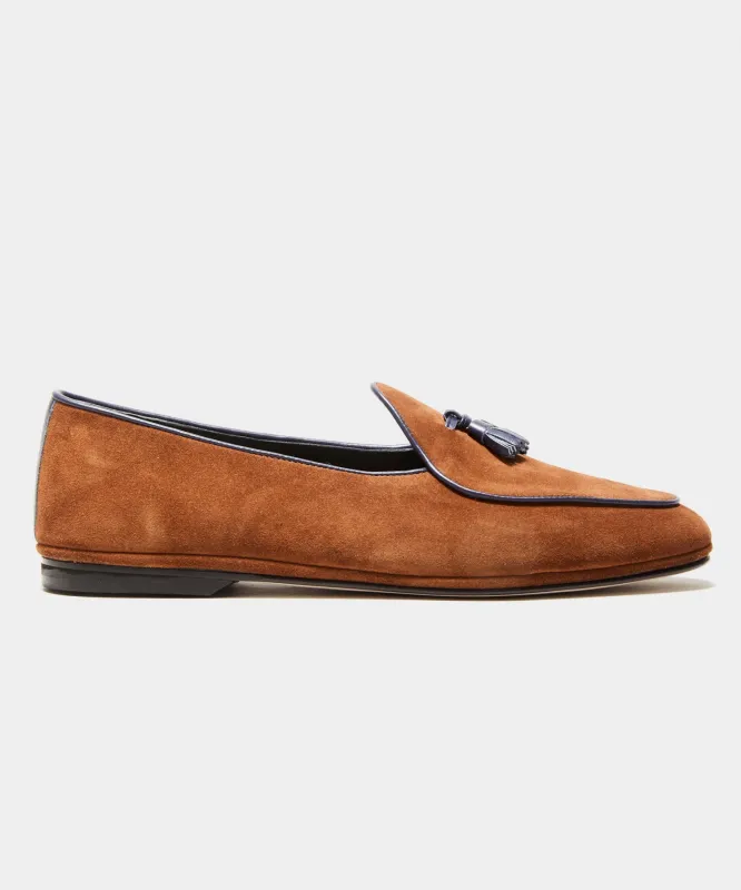 Todd Snyder x Rubinacci Suede Marphy Loafer made by Todd Snyder