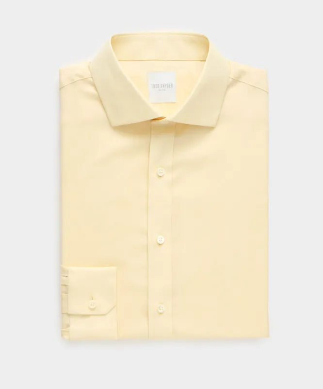 Merino Spread Collar Dress Shirt made by Todd Snyder