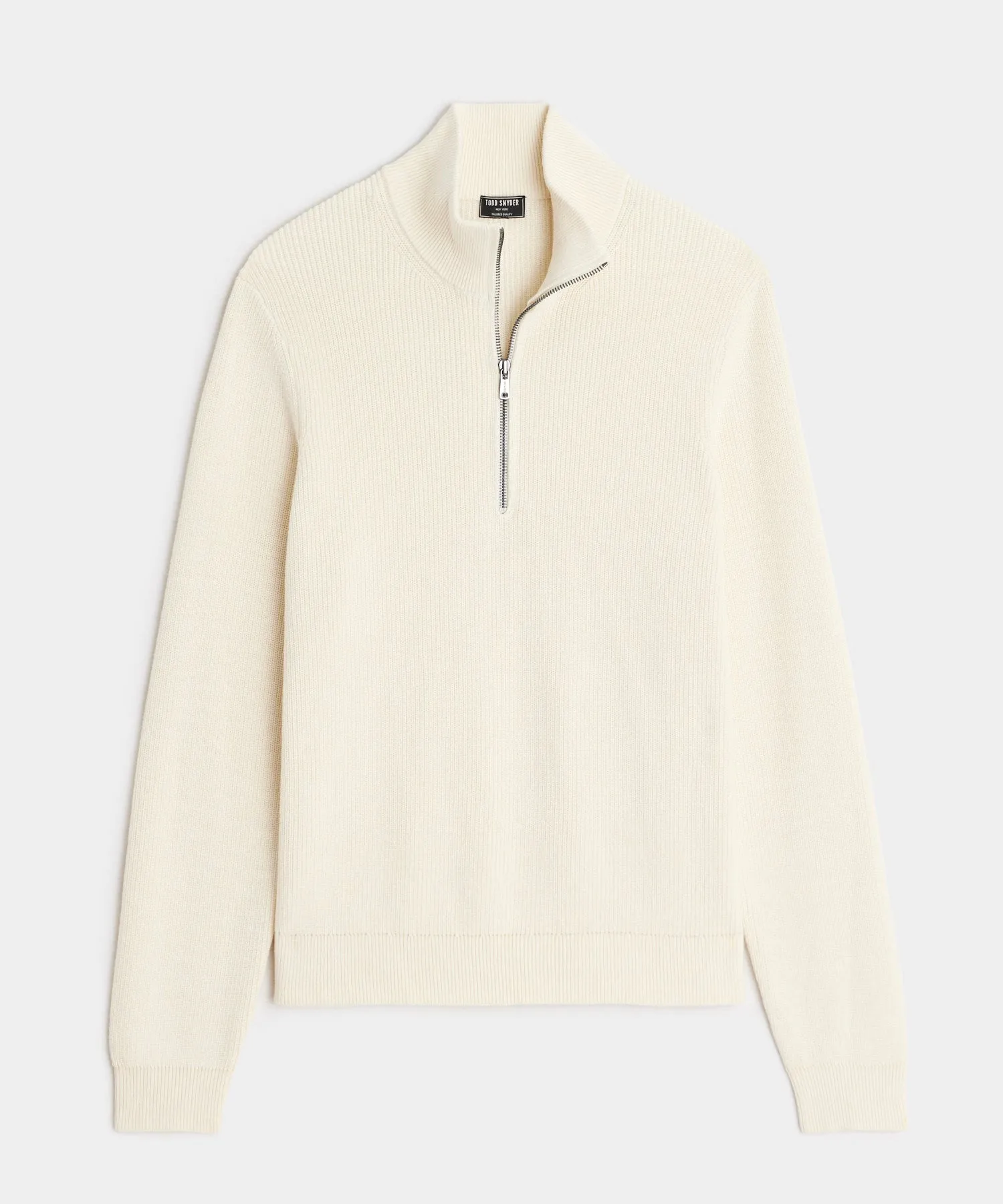 Beechwood Quarter-Zip Sweater sold by Todd Snyder