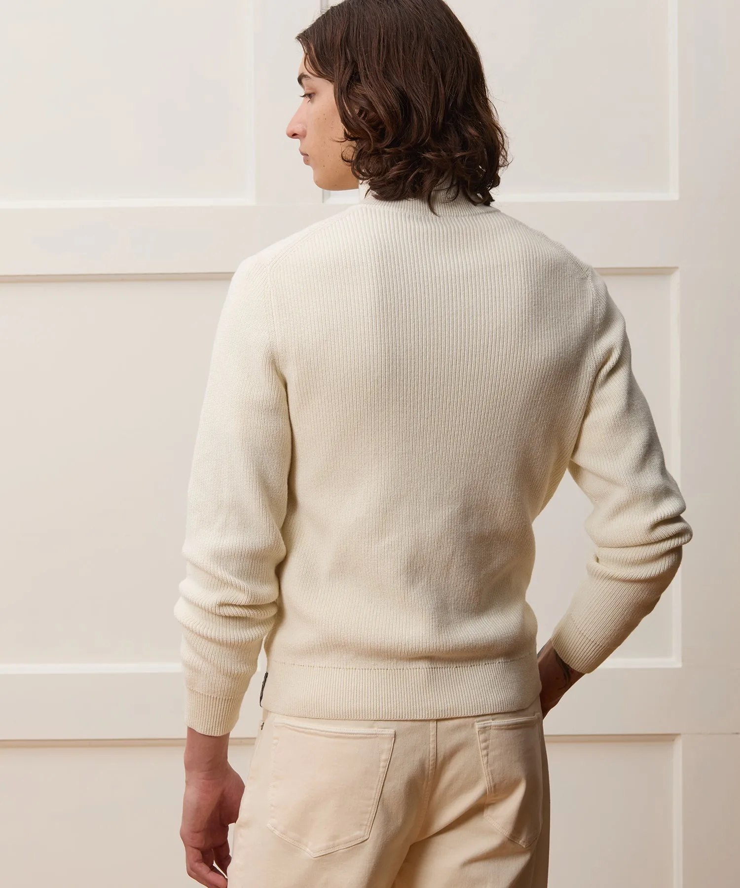 Beechwood Quarter-Zip Sweater sold by Todd Snyder product image thumbnail 5