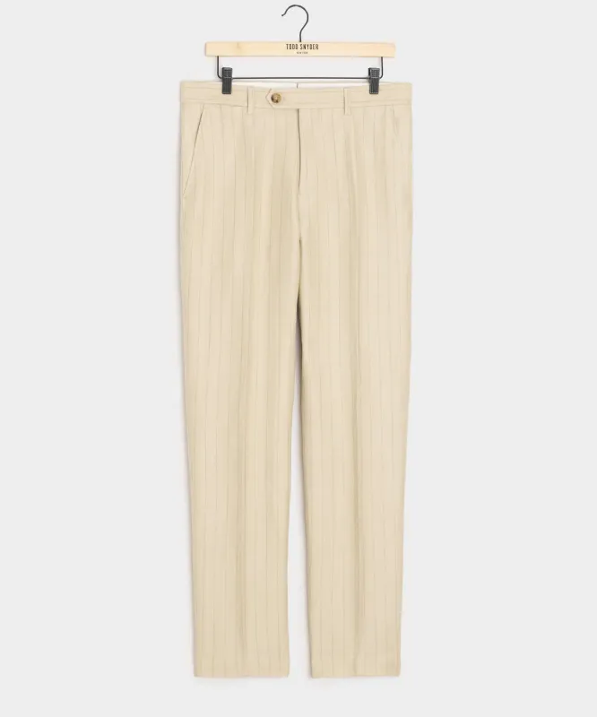 Italian Linen-Silk Sutton Trouser sold by Todd Snyder