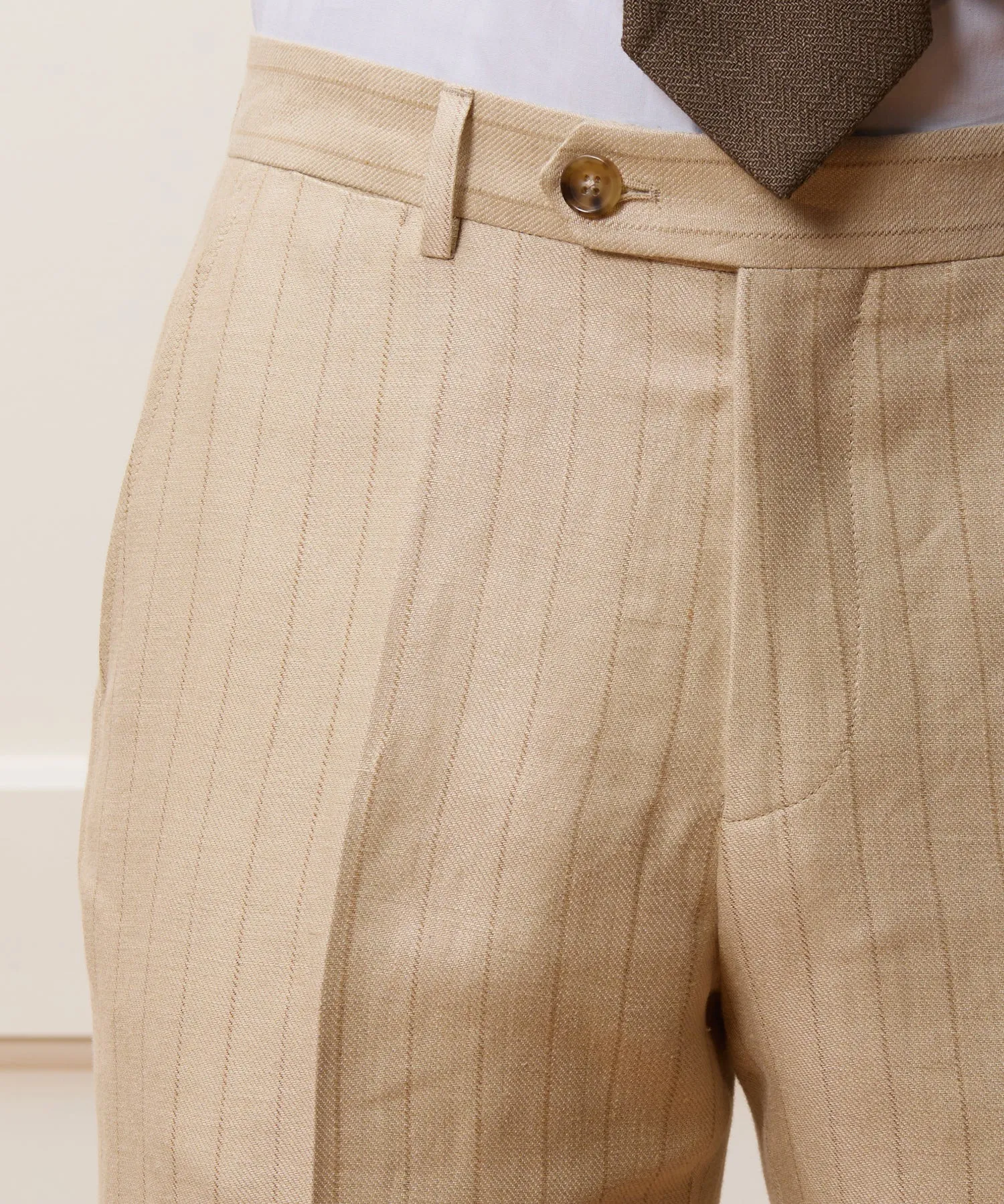 Italian Linen-Silk Sutton Trouser sold by Todd Snyder product image thumbnail 5