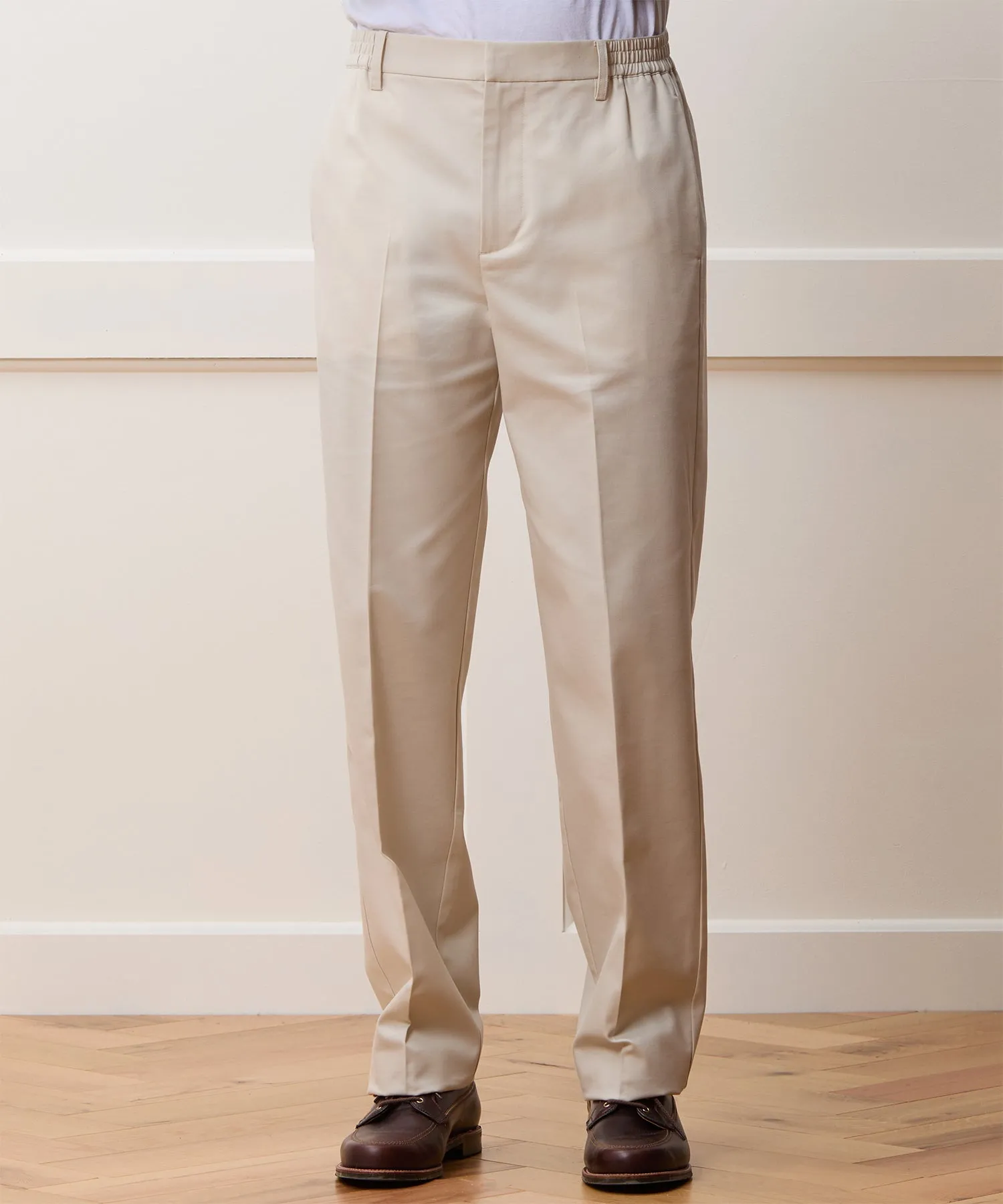 Straight Fit Italian Wool-Cotton Modern Trouser sold by Todd Snyder product image thumbnail 2