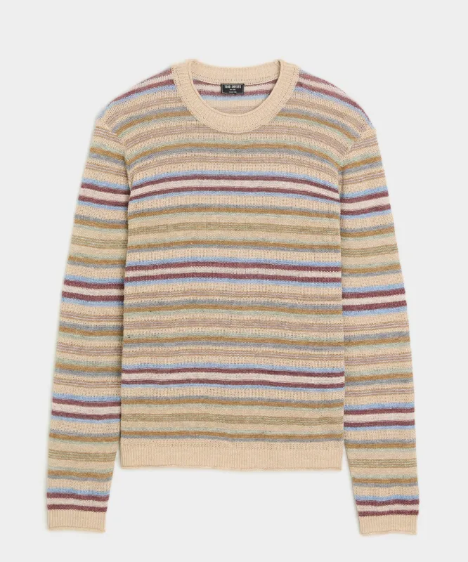 Lightweight Linen Crewneck Sweater sold by Todd Snyder