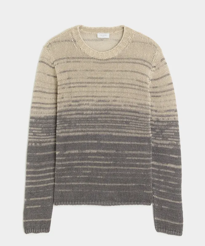 Relaxed Linen Crewneck Sweater sold by Todd Snyder