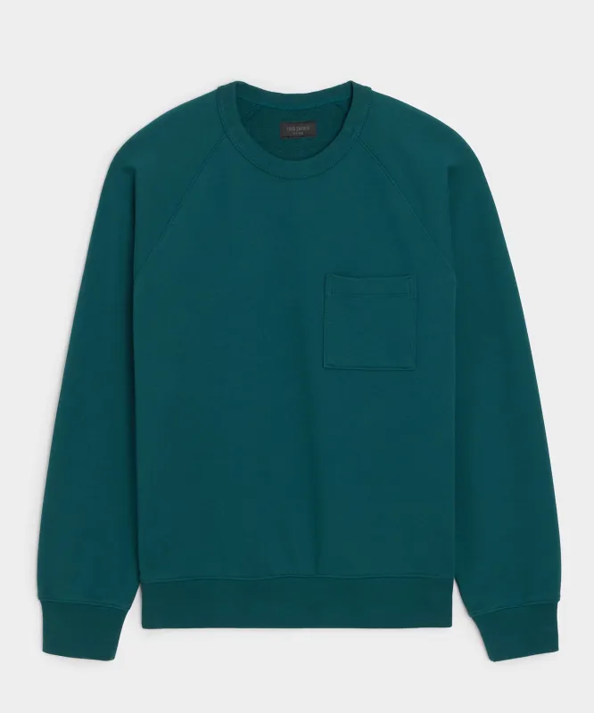 Portuguese Terry Pocket Sweatshirt sold by Todd Snyder