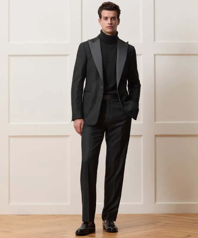 Straight Fit Italian Flannel Tuxedo made by Todd Snyder