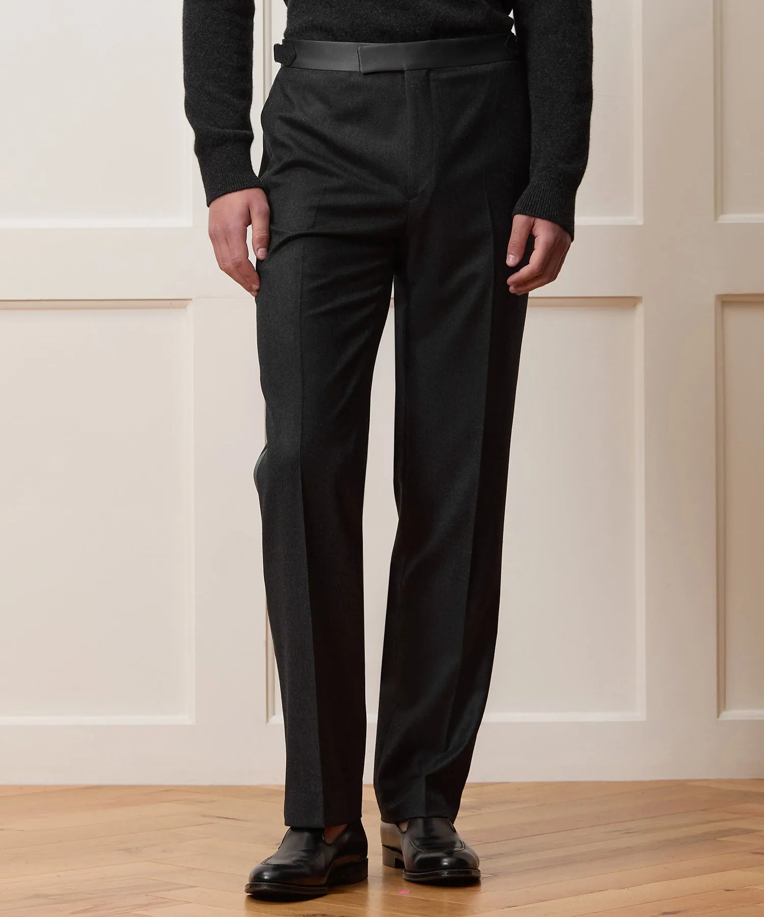 Italian Flannel Tuxedo Trouser sold by Todd Snyder product image thumbnail 2