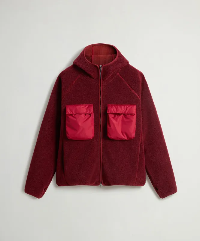Todd Snyder x Woolrich Sherpa Fleece Quilted Full-Zip Jacket sold by Todd Snyder