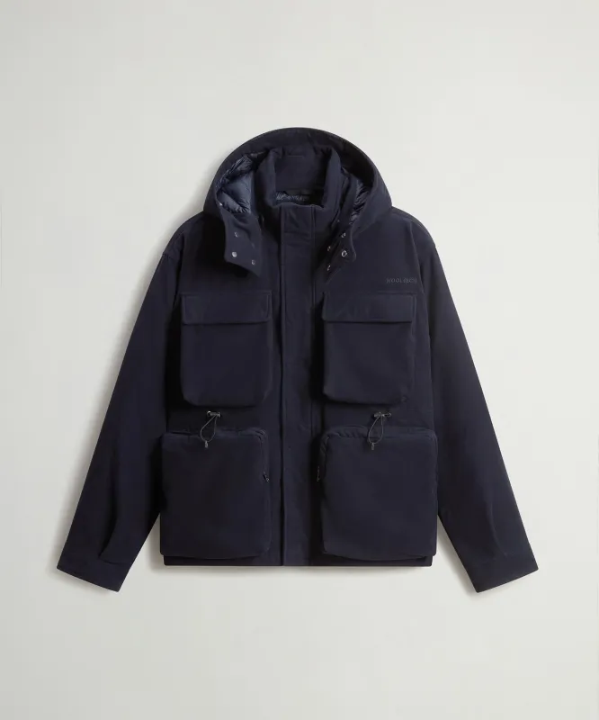 Todd Snyder x Woolrich Moleskin Technical Jacket sold by Todd Snyder
