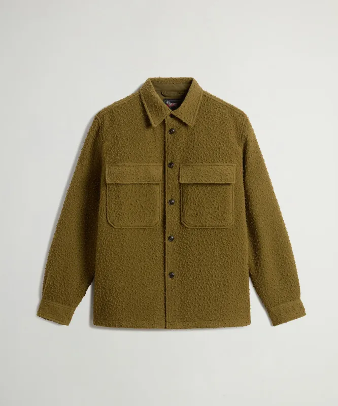 Todd Snyder x Woolrich Casentino Wool Shirt sold by Todd Snyder