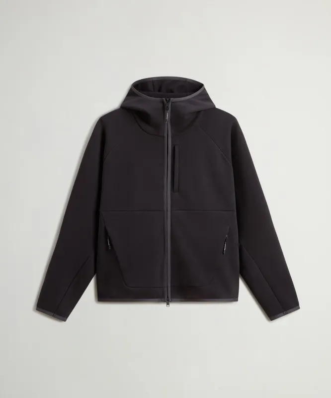 Todd Snyder x Woolrich Tech Fleece Full-Zip Hoodie sold by Todd Snyder