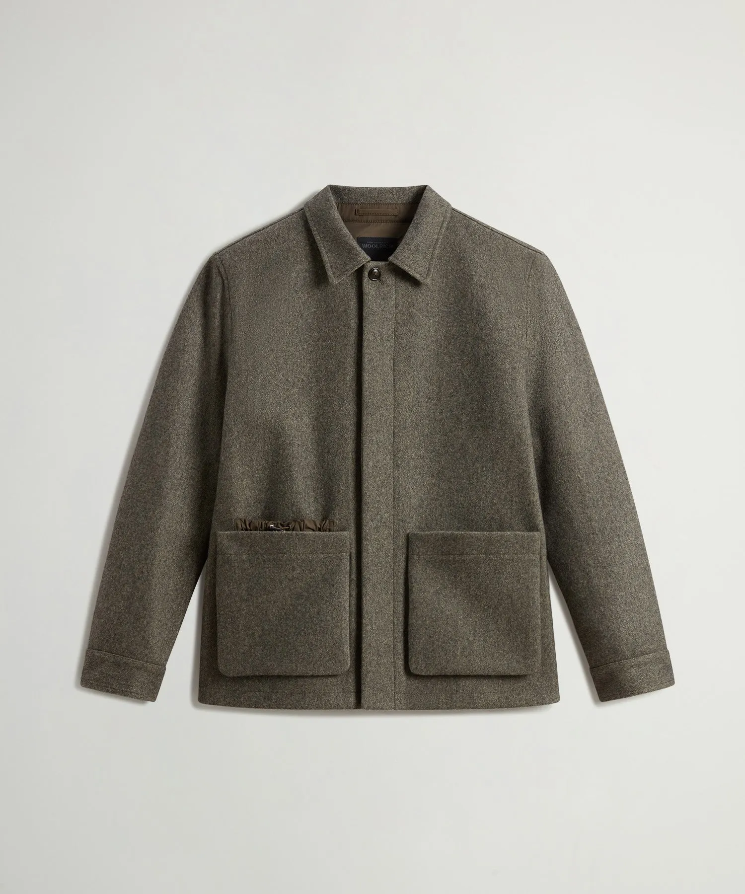 Todd Snyder x Woolrich Wool-Cotton Shirt Jacket sold by Todd Snyder