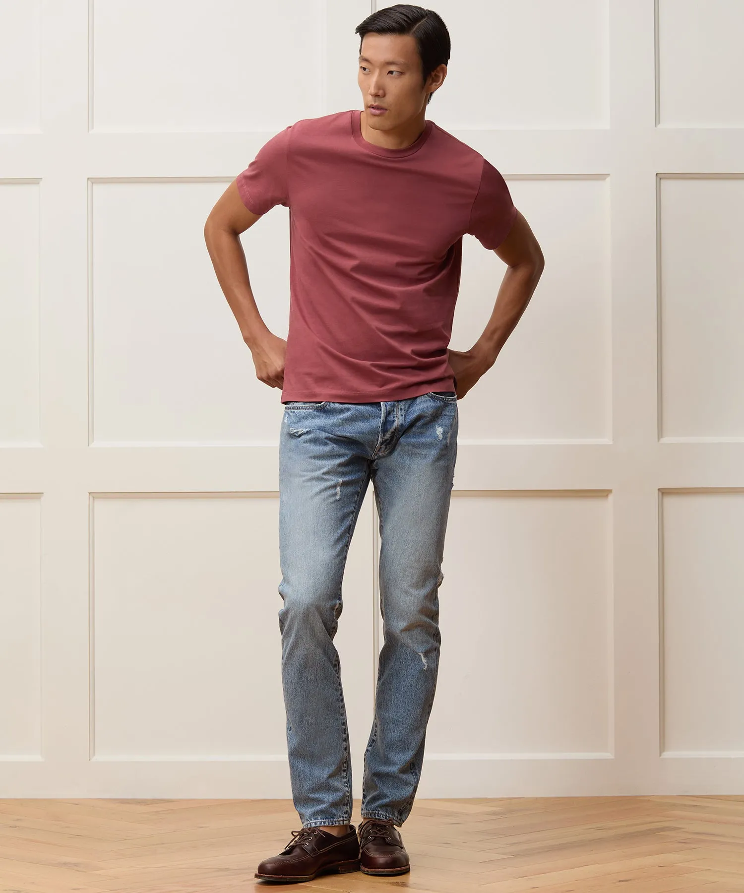 Portuguese Premium Jersey Tee sold by Todd Snyder product image thumbnail 3