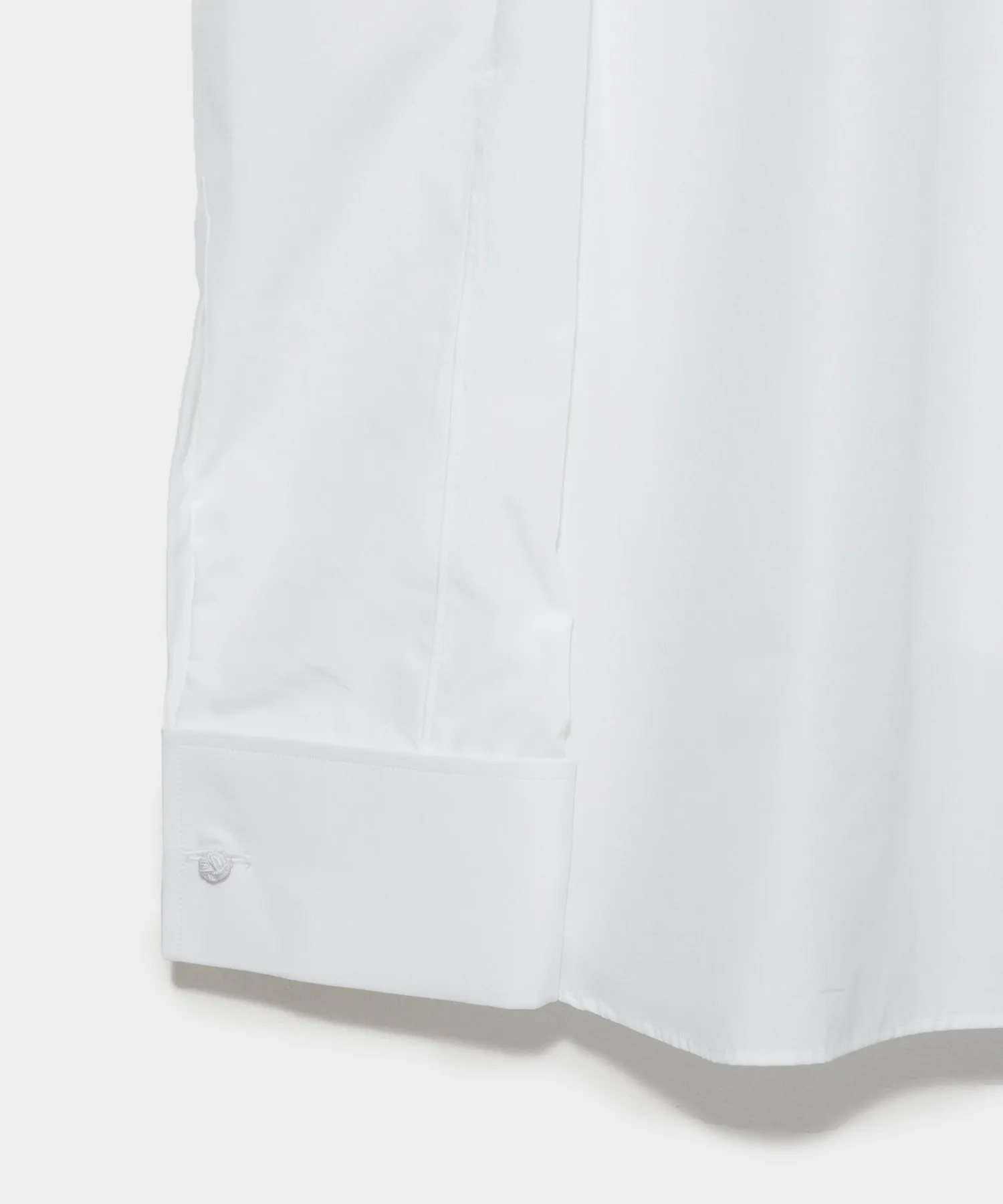 Hamilton + Todd Snyder Cotton Pleated Spread Collar Tuxedo Shirt sold by Todd Snyder product image thumbnail 4