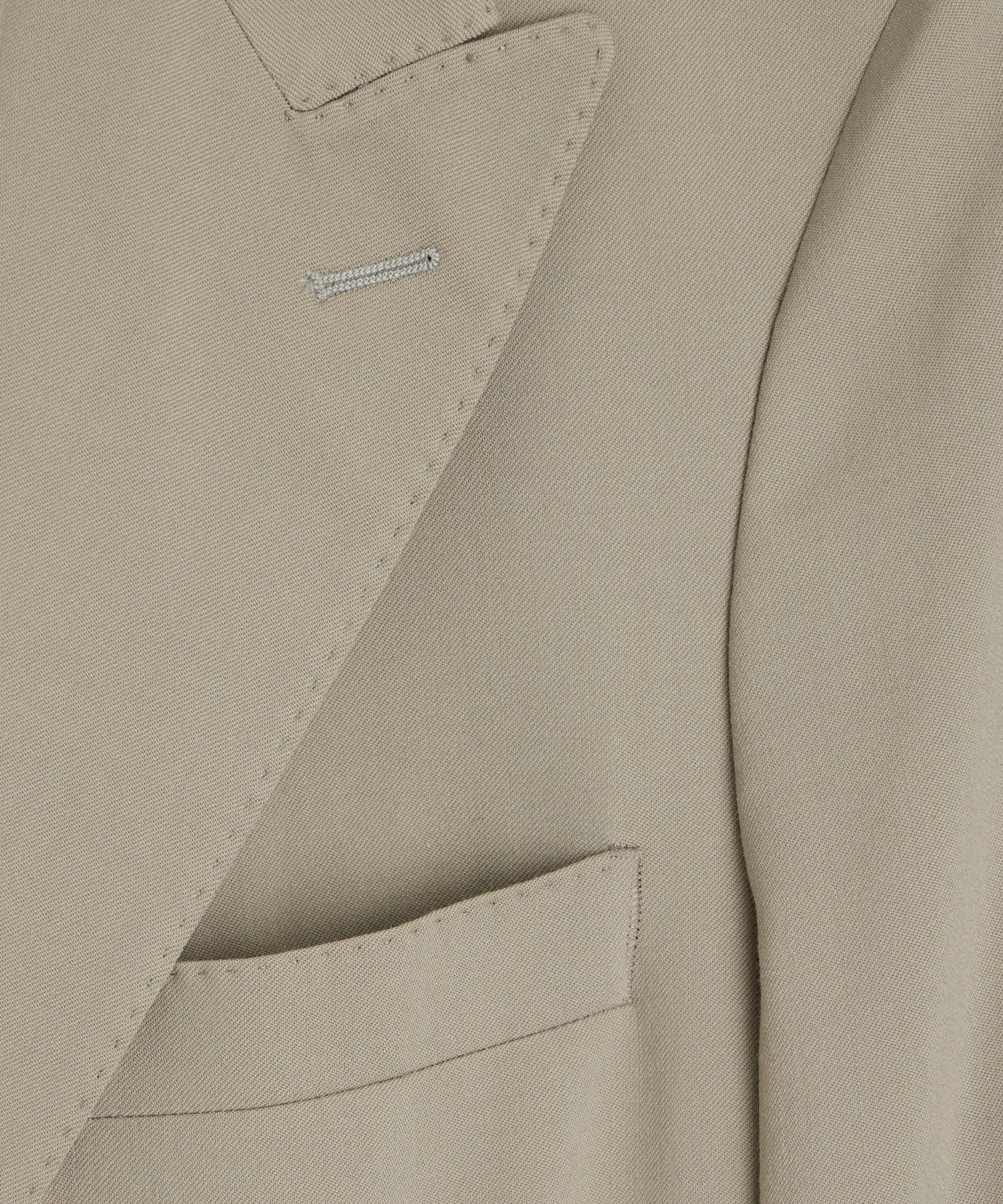 Italian Gabardine Wythe Jacket in Stone sold by Todd Snyder product image thumbnail 3